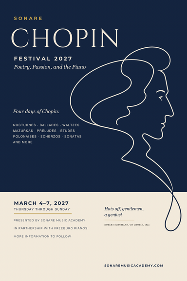 Support the 2027 Sonare Chopin Festival cover photo