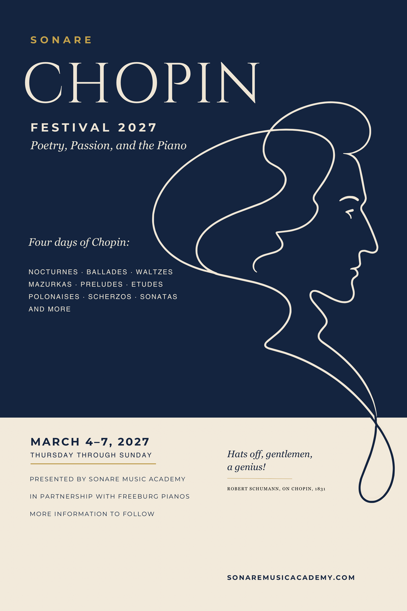 Support the 2027 Sonare Chopin Festival cover photo