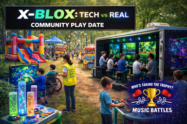 X-Blox: All-Inclusive Interactive Tech v/s Real Community Play Date Phase 1 cover photo
